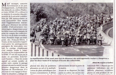 Opération " Casque d'âne " à Tours le 22 Octobre 2011