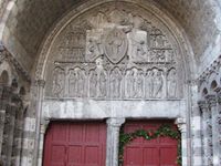 Le portail nord de la cathédrale de Cahors
