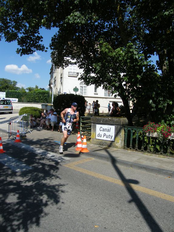 photos des  verdunois et autres au triathlon de verdun 2010