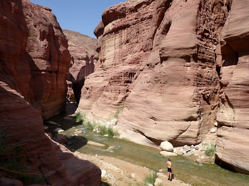 WADIS DE JORDANIE : RANDONNEES AQUATIQUES. Août 2023