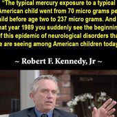 Kennedy Jr : Big Pharma dicte ses Lois aux USA !