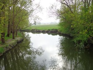 Le Coran, la Seugne se jettent dans la Charente.