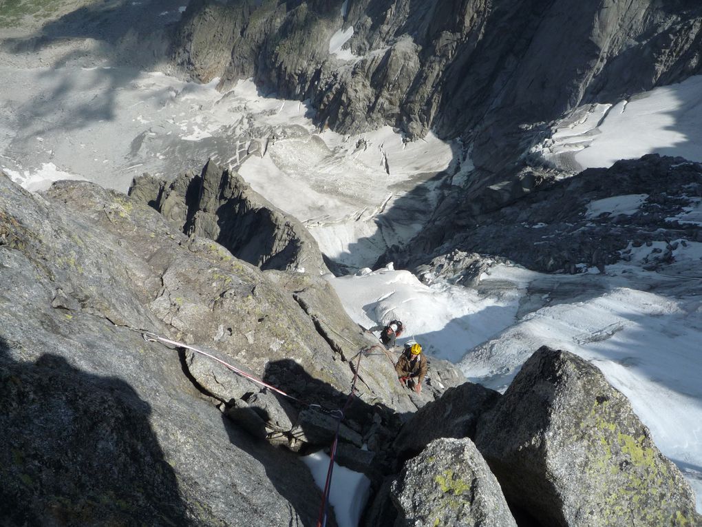 Album - Deux aigles et un cornichon, Aiguille des deux aigles (New route)