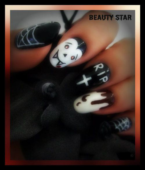 NAIL ART HALLOWEEN 2014