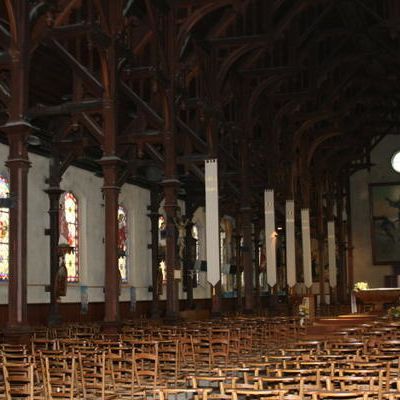 Interieur de l' église de Berck sur mer