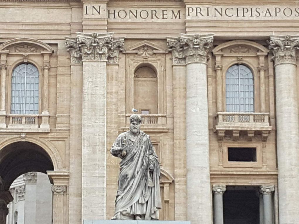 De la piazza del Popolo  à la basilique Saint Pierre, 