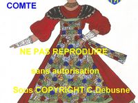 De nombreux costumes existent par Région