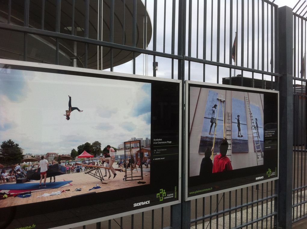 Expo photos sur les grilles du Stade-de-France