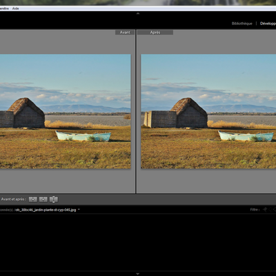 Premiers pas sur lightroom 4 