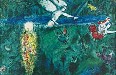 Chagall, "Eve et Adam chassés du Paradis"