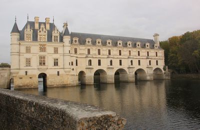 Les châteaux de la Loire et les couleurs d'automne