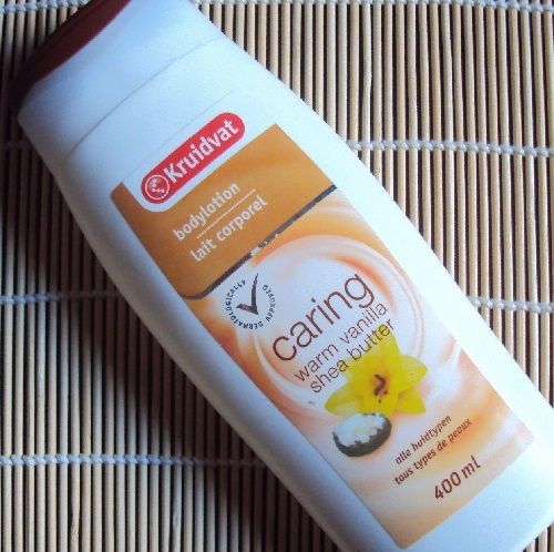 Le lait corporel Caring Warm Vanilla de Kruidvat