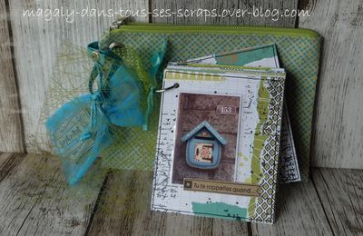Mini {Papiers déchirés} dans sa trousse