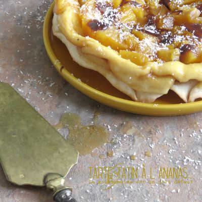 Tarte tatin à l'ananas