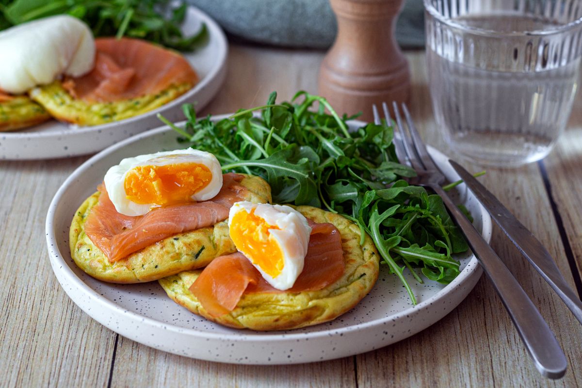 pancake courgette recette