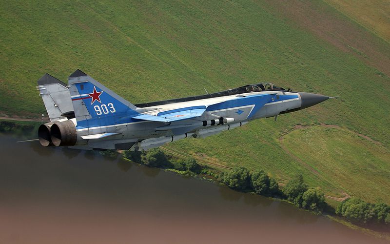 Un Mig-31 russe s'est écrasé quelques instants avant l'atterrissage