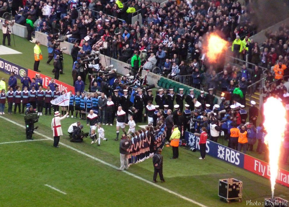 Angleterre - France, Tournoi des 6 Nation 2011.
Victoire des Anglais 17 à 9.