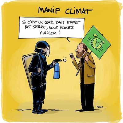 Les manifs, ça devient irrespirable