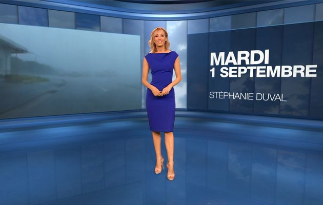 Stéphanie Duval Météo M6 le 01.09.2020