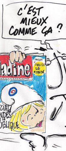 "Nadine",bientôt dans les kiosques ?