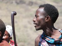 Danse d'accueil au village masaï