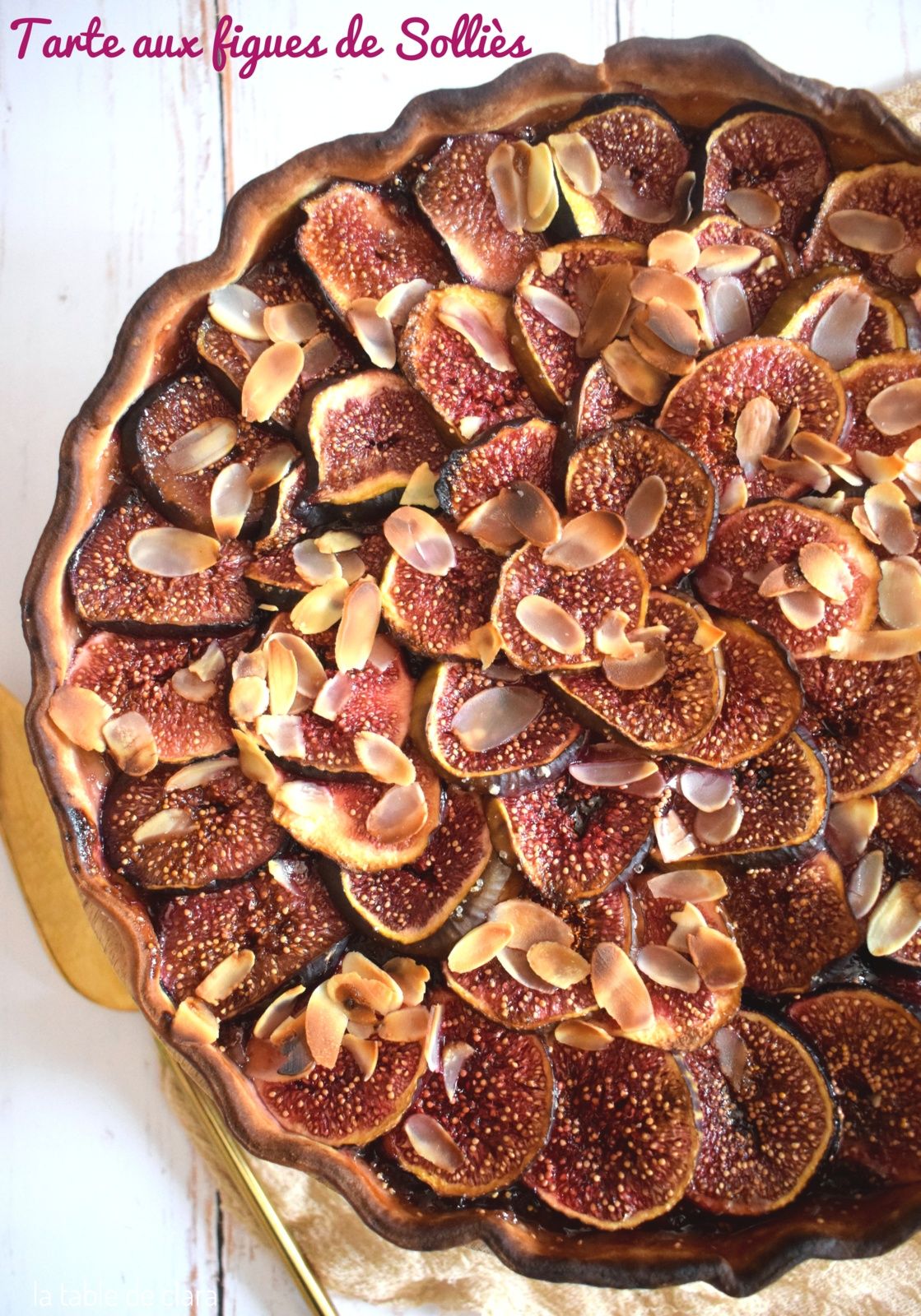 Tarte figues Solliès