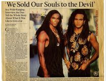 Milli Vanilli, from fame to shame