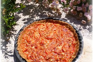 ... Tarte au Thon et Tomates ...