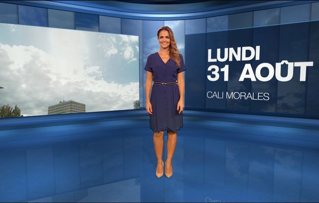 Cali Morales Météo M6 le 31.08.2020