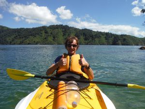 Notre randonnée-kayak en image ! On aura évité les ferry qui arrivaient à Picton et vu quelques oiseaux sympas :)