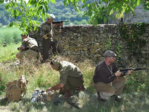 Rassemblement de véhicule militaire Beynac-Cazenac