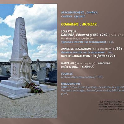 1921 - Inauguration du Monument aux Morts