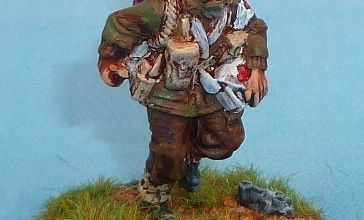 Para anglais 28mm (Warlord) : soutien divisionnaire