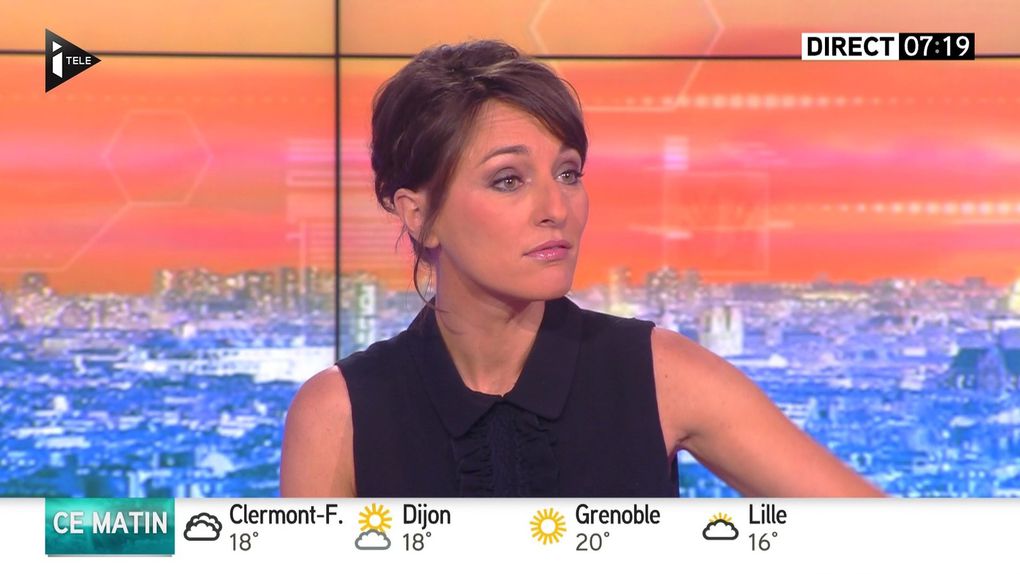 AMANDINE BEGOT pour LA MATINALE INFO le 2016 07 11 sur i&gt;tele