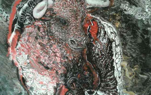 Dessin et peinture - vidéo 2757 : Comment utiliser le matériel pour s'initier à la peinture abstraite ? -  Acrylique ou huile.
