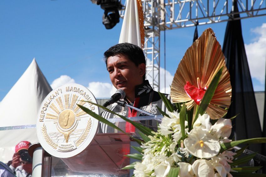 Dans le cadre du IIè anniversaire de la IVèRépublique, le couple présidentiel, Andry et Mialy Rajoelina, a inauguré le «Coliseum de Madagascar» sis à Antsonjombe. 5è partie. Photos: Harilala Randrianarison