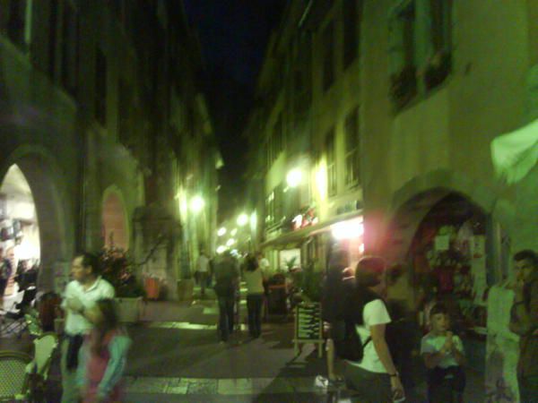 Des photos d'Annecy, Angon et de la montée au jardin de Talèfre