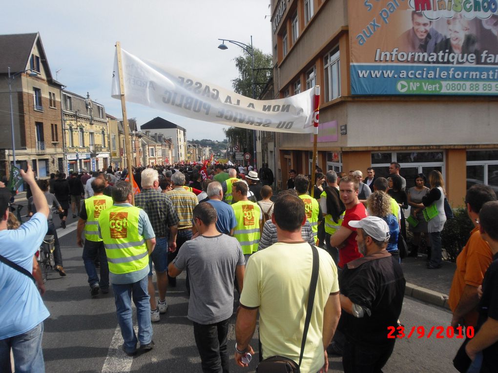 Manifestation anti loi retraites 2010