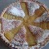 tarte poires frangipane