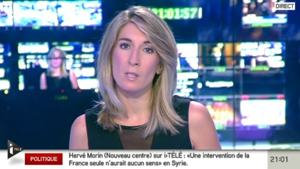 2013 09 04 - 21H00 - CAROLINE DELAGE - I&gt;TELE - 100% NEWS