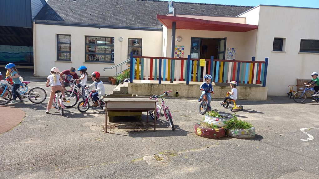 Quand le vélo s'invite à l'école...