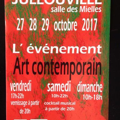 Aconcha artiste cubain invitée à L'Evénement 2ème édition d'art contemporain à Jullouville en Normandie