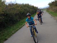 Vélos à la base nature