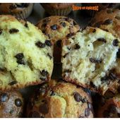 Muffins aux pépites de chocolat - www.sucreetepices.com