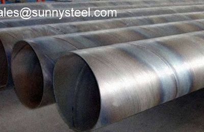 Spiral submerged-arc welding pipes