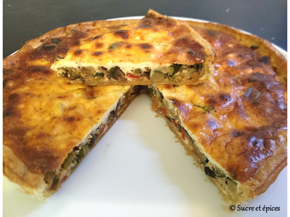 Quiche aux légumes - Recette en vidéo
