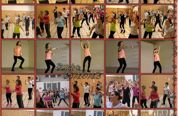 Cours de Zumba, 25 octobre 2013, Photo mix