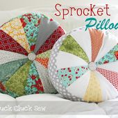 Cluck Cluck Sew: Tutorial: Sprocket Pillows