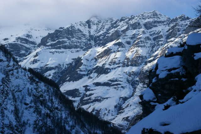 Sortie cascade de glace