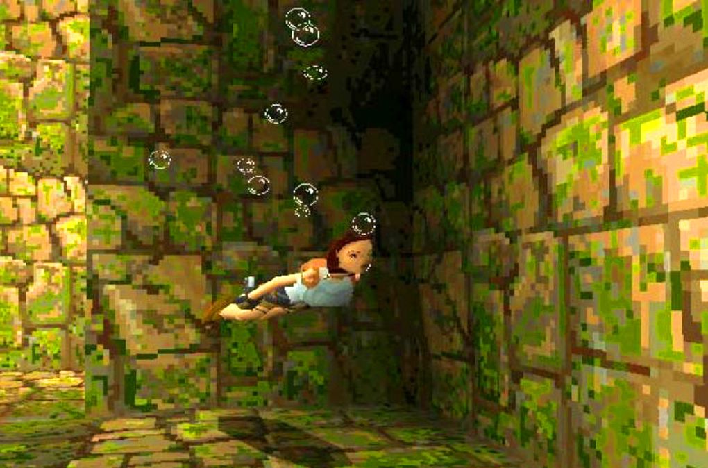 Hélas je n'ai pour ce Tomb Raider que des images trouvées sur internet...